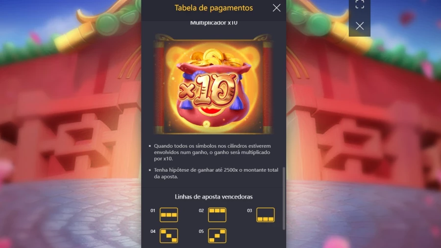 Vai de Bet B&ocirc;nus Fortune Tiger