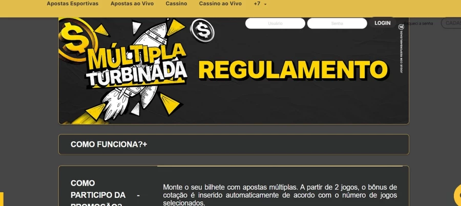 Vai de Bet ogin Entrar